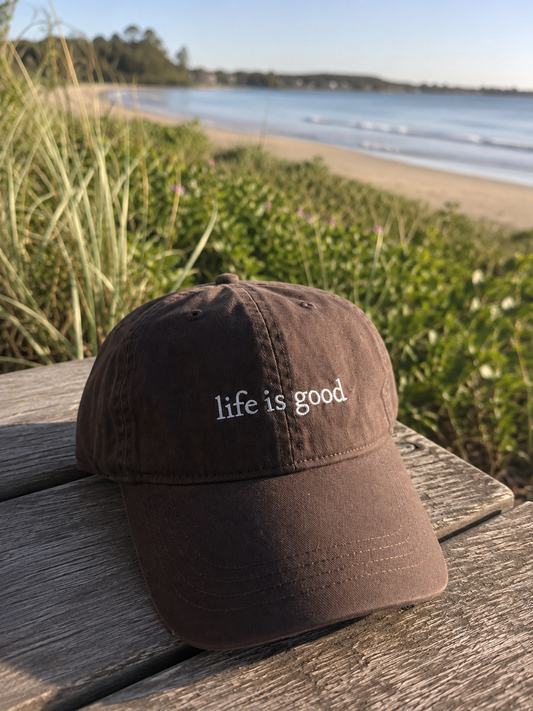 Life is good Cap - Brown