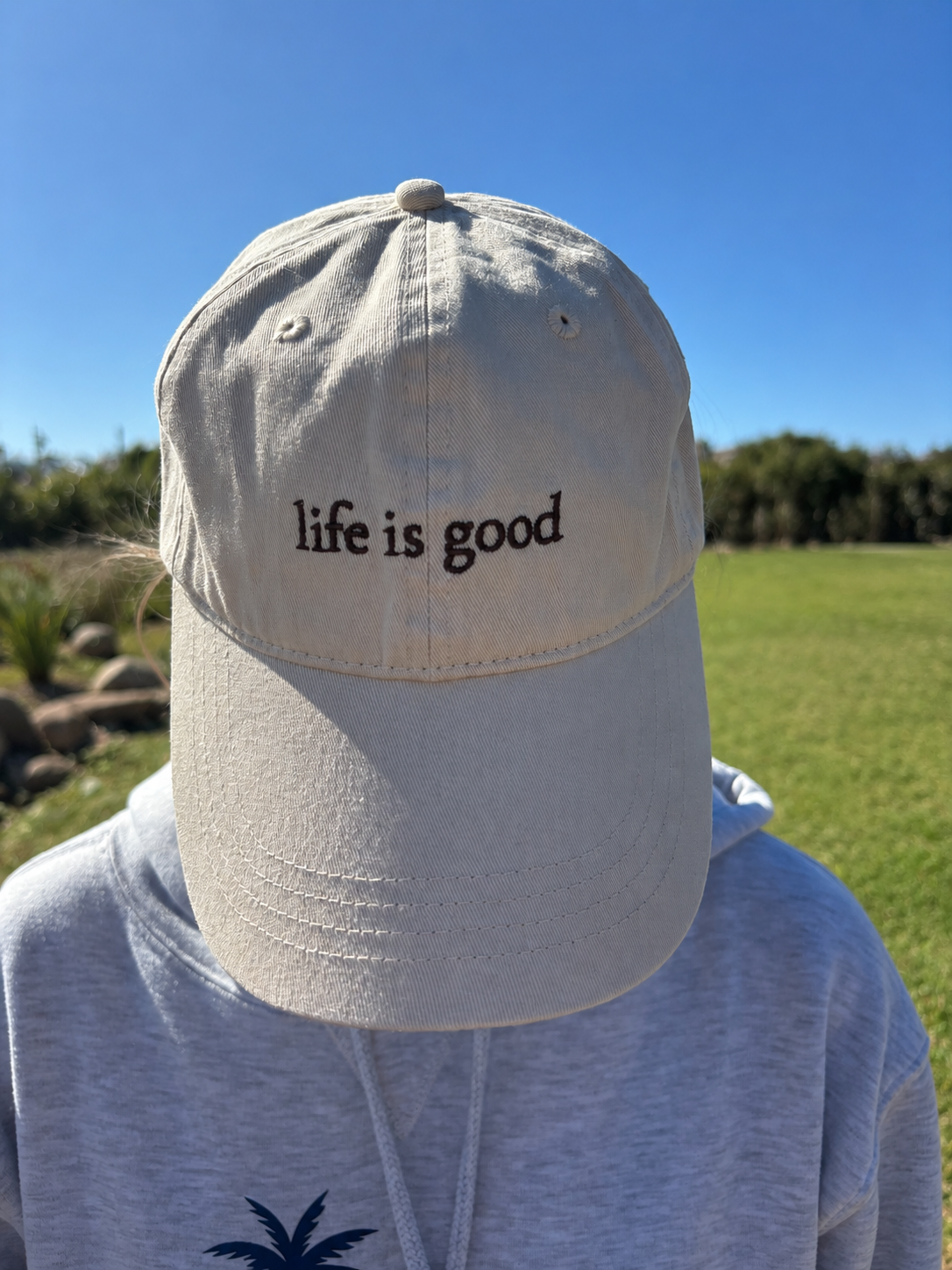 Life is good Cap - Oat